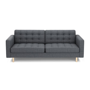 Sofa ALISHA 3-Sitzer anthrazit