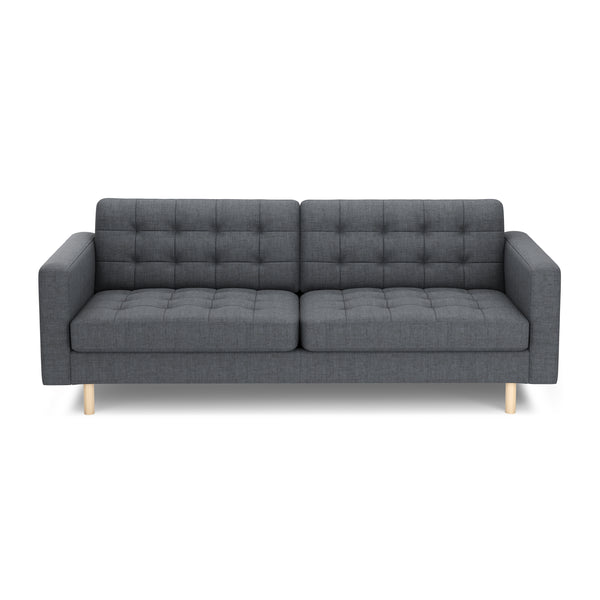 Sofa ALISHA 3-Sitzer anthrazit
