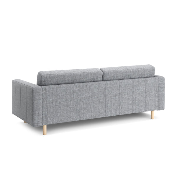 Sofa ALISHA 3-Sitzer grau