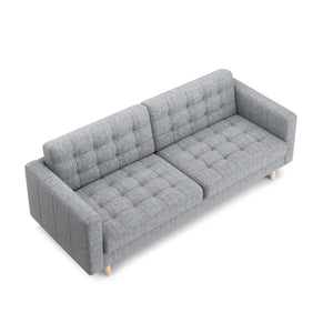 Sofa ALISHA 3-Sitzer grau