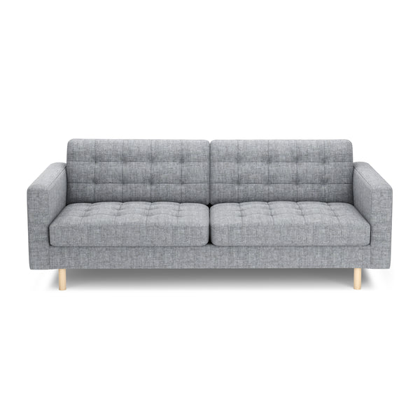 Sofa ALISHA 3-Sitzer grau