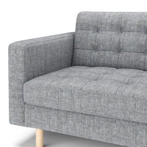 Sofa ALISHA 3-Sitzer grau