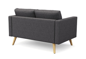 Sofa BLAIR 2-Sitzer anthrazit