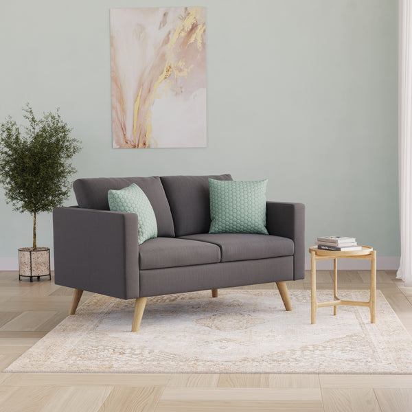 Sofa BLAIR 2-Sitzer anthrazit