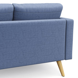 Sofa BLAIR 2-Sitzer blau