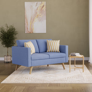 Sofa BLAIR 2-Sitzer blau