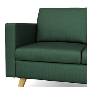 Sofa BLAIR 2-Sitzer dunkelgrün