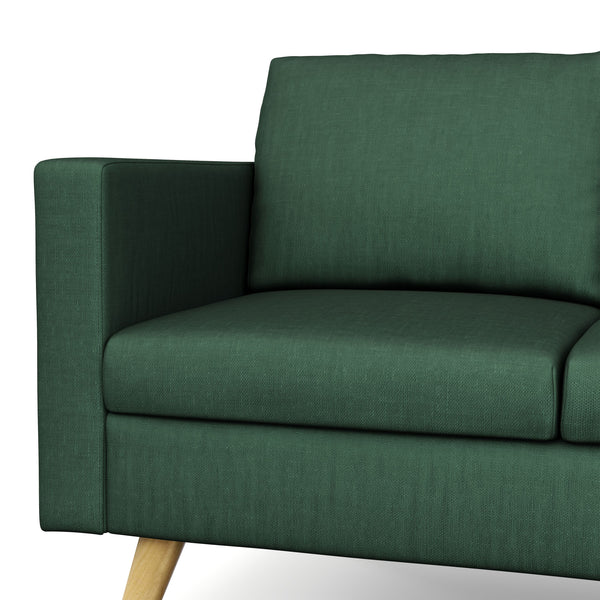 Sofa BLAIR 2-Sitzer dunkelgrün