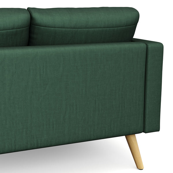 Sofa BLAIR 2-Sitzer dunkelgrün