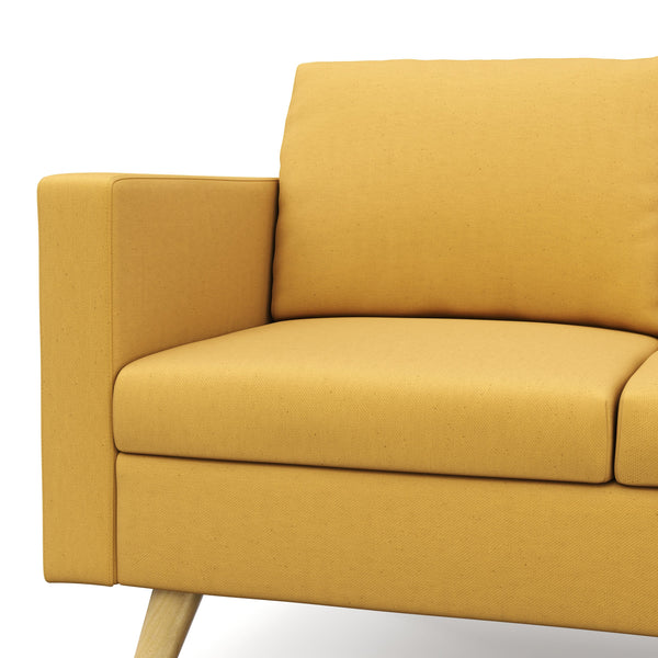 Sofa BLAIR 2-Sitzer gelb
