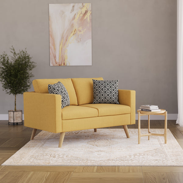 Sofa BLAIR 2-Sitzer gelb
