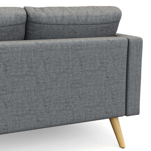 Sofa BLAIR 2-Sitzer grau