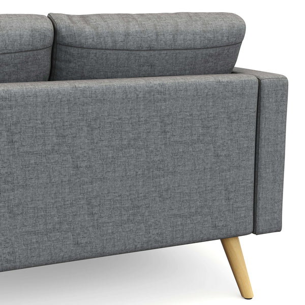 Sofa BLAIR 2-Sitzer grau
