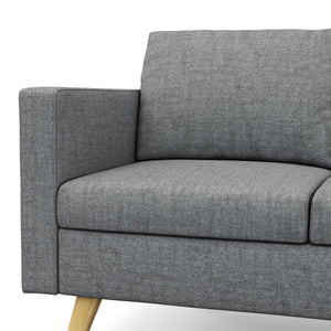Sofa BLAIR 2-Sitzer grau