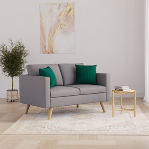 Sofa BLAIR 2-Sitzer grau