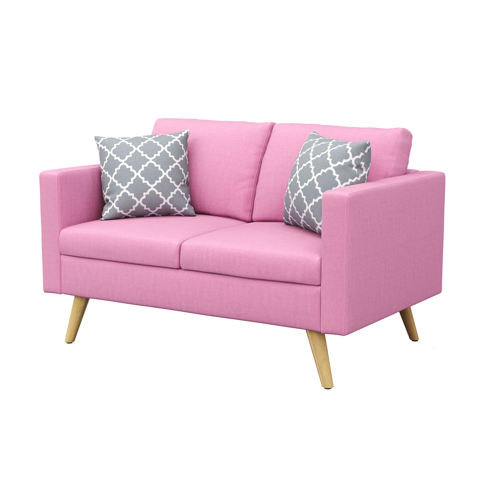 Divano BLAIR a 2 posti, rosa