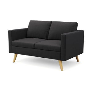Sofa BLAIR 2-Sitzer schwarz