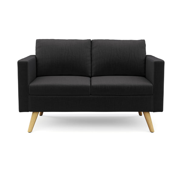 Sofa BLAIR 2-Sitzer schwarz