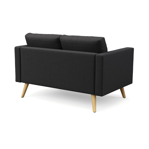 Sofa BLAIR 2-Sitzer schwarz