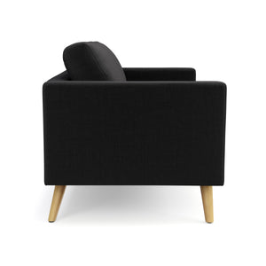 Sofa BLAIR 2-Sitzer schwarz