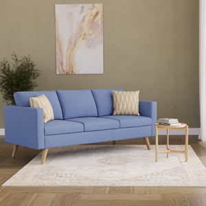Sofa BLAIR 3-Sitzer blau