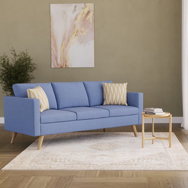 Sofa BLAIR 3-Sitzer blau