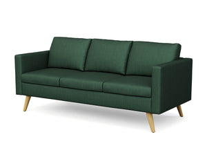 Sofa BLAIR 3-Sitzer dunkelgrün