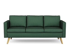 Sofa BLAIR 3-Sitzer dunkelgrün