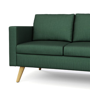 Sofa BLAIR 3-Sitzer dunkelgrün