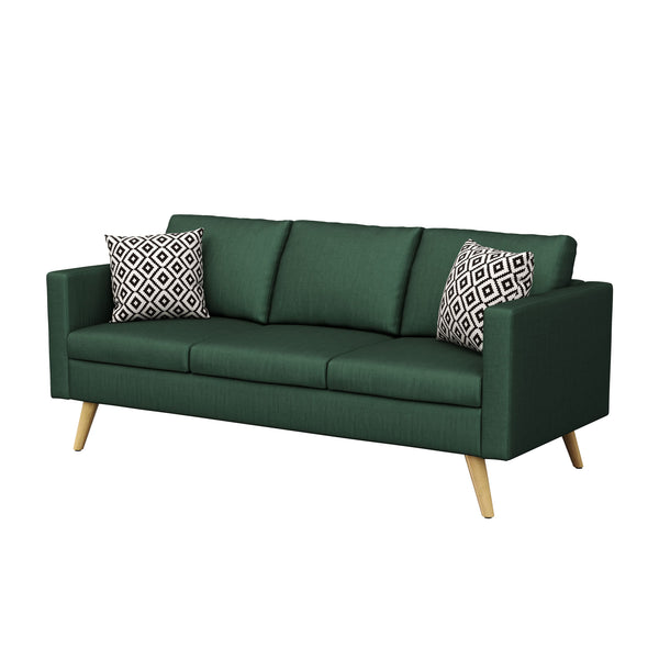 Sofa BLAIR 3-Sitzer dunkelgrün