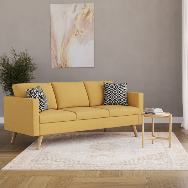 Sofa BLAIR 3-Sitzer gelb