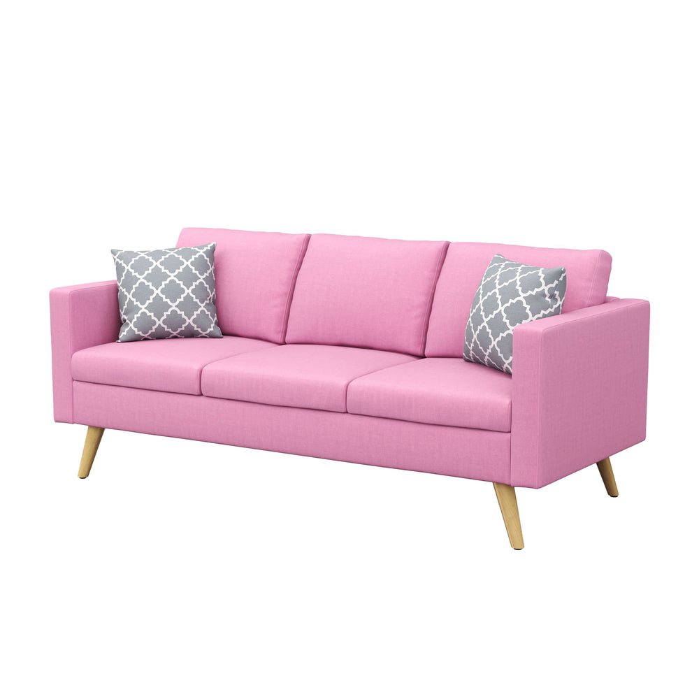 Divano BLAIR a 3 posti, rosa