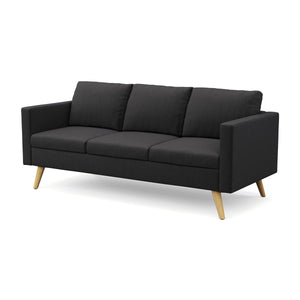 Sofa BLAIR 3-Sitzer schwarz