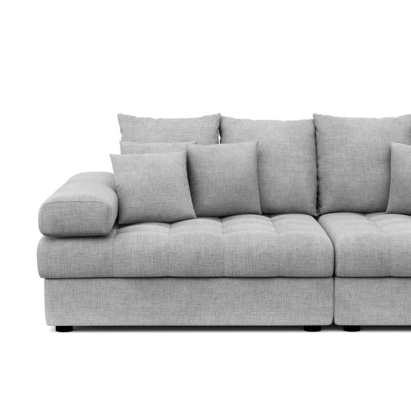 Bigsofa BRIANA grau