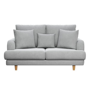 Sofa CAMERON 2-Sitzer grau
