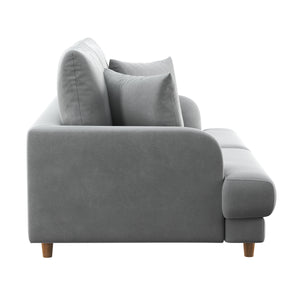 Sofa CAMERON 2-Sitzer grau