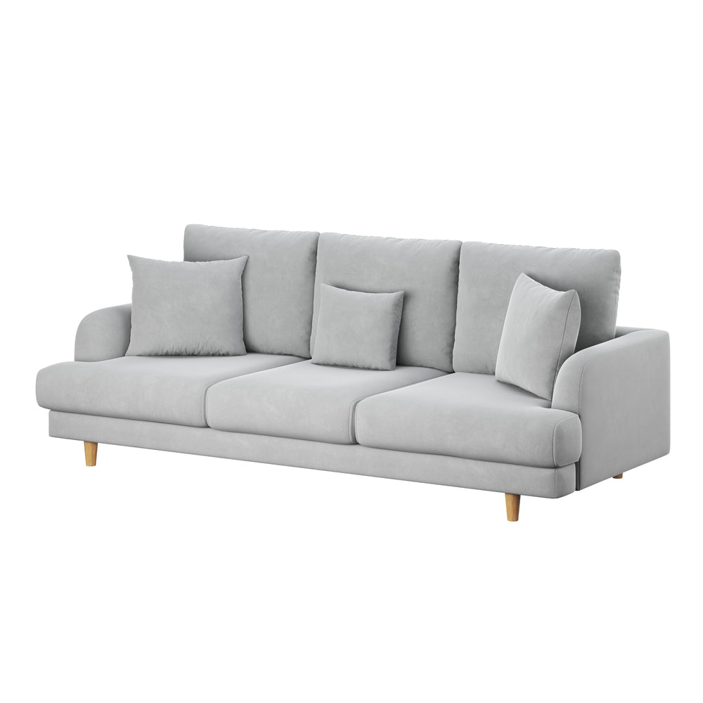 Sofa CAMERON 3-Sitzer grau