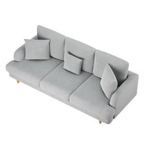 Sofa CAMERON 3-Sitzer grau