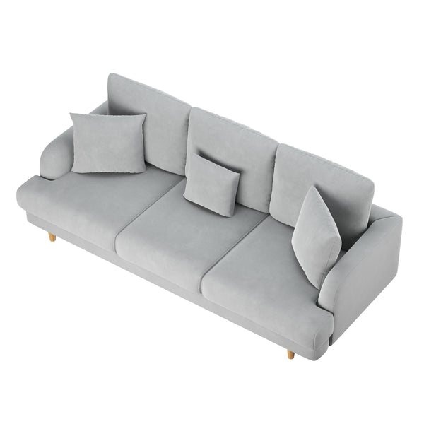 Sofa CAMERON 3-Sitzer grau