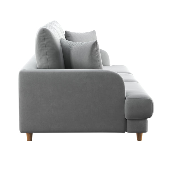 Sofa CAMERON 3-Sitzer grau