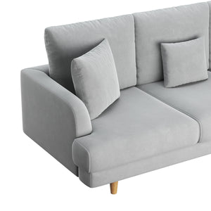 Sofa CAMERON 3-Sitzer grau