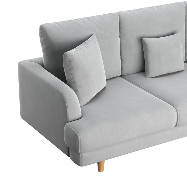 Sofa CAMERON 3-Sitzer grau