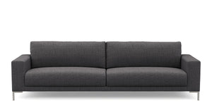 Sofa NOREEN 3-Sitzer anthrazit