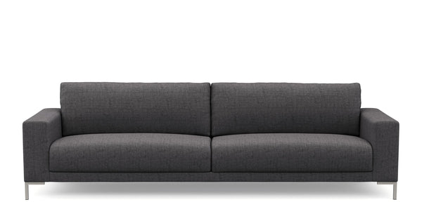 Sofa NOREEN 3-Sitzer anthrazit