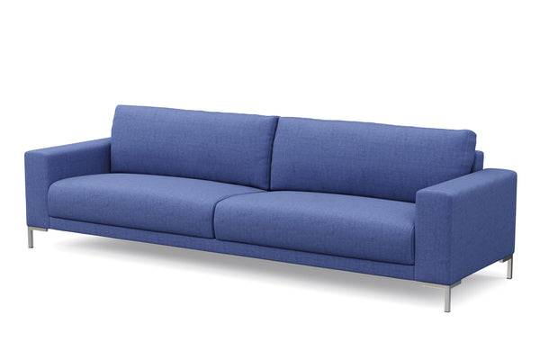 Sofa NOREEN 3-Sitzer blau