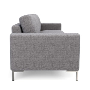 Sofa NOREEN 3-Sitzer grau