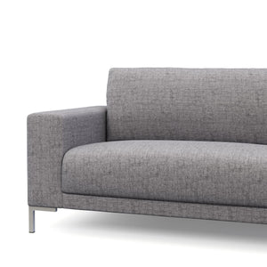 Sofa NOREEN 3-Sitzer grau