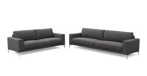 Sofa Set NOREEN anthrazit