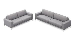 Sofa Set NOREEN grau