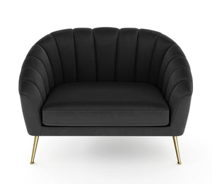 Sofa Samt DARIA anthrazit